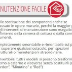 Forno a legna Rossofuoco Sedicinoni Inox da esterno